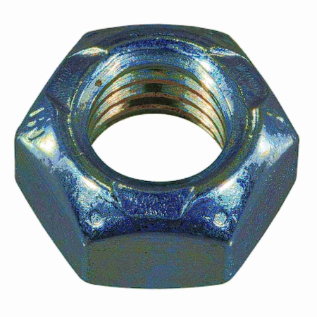 Midwest Fastener Standard Hex Top Lock Lock Nut, 7/16"-14, Steel, Grade 2, Zinc Plated, 50 PK 09733